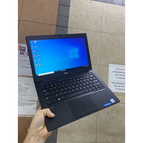 Laptop cũ dell latitude e7280 i5 7200u ram 8gb ssd 256gb 12.5 inch FULLHD 1.2 kg